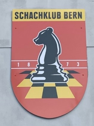 Logo des Berner Schachklubs (Bild: Christian Studer) (Bern, 13.3.23)